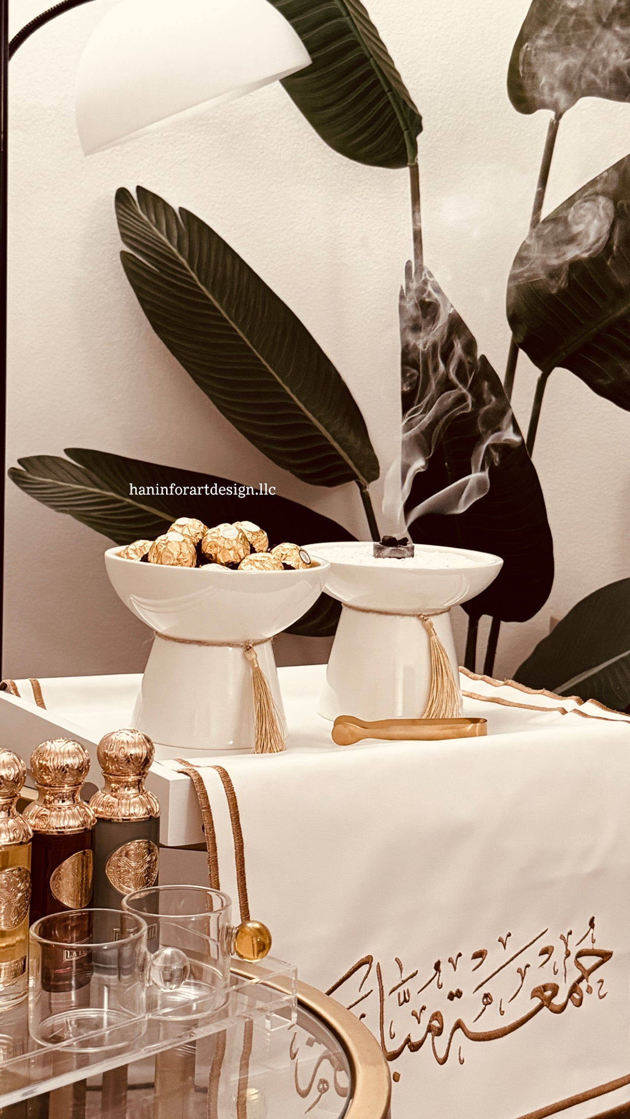 مبخرة وستاند للحلويات