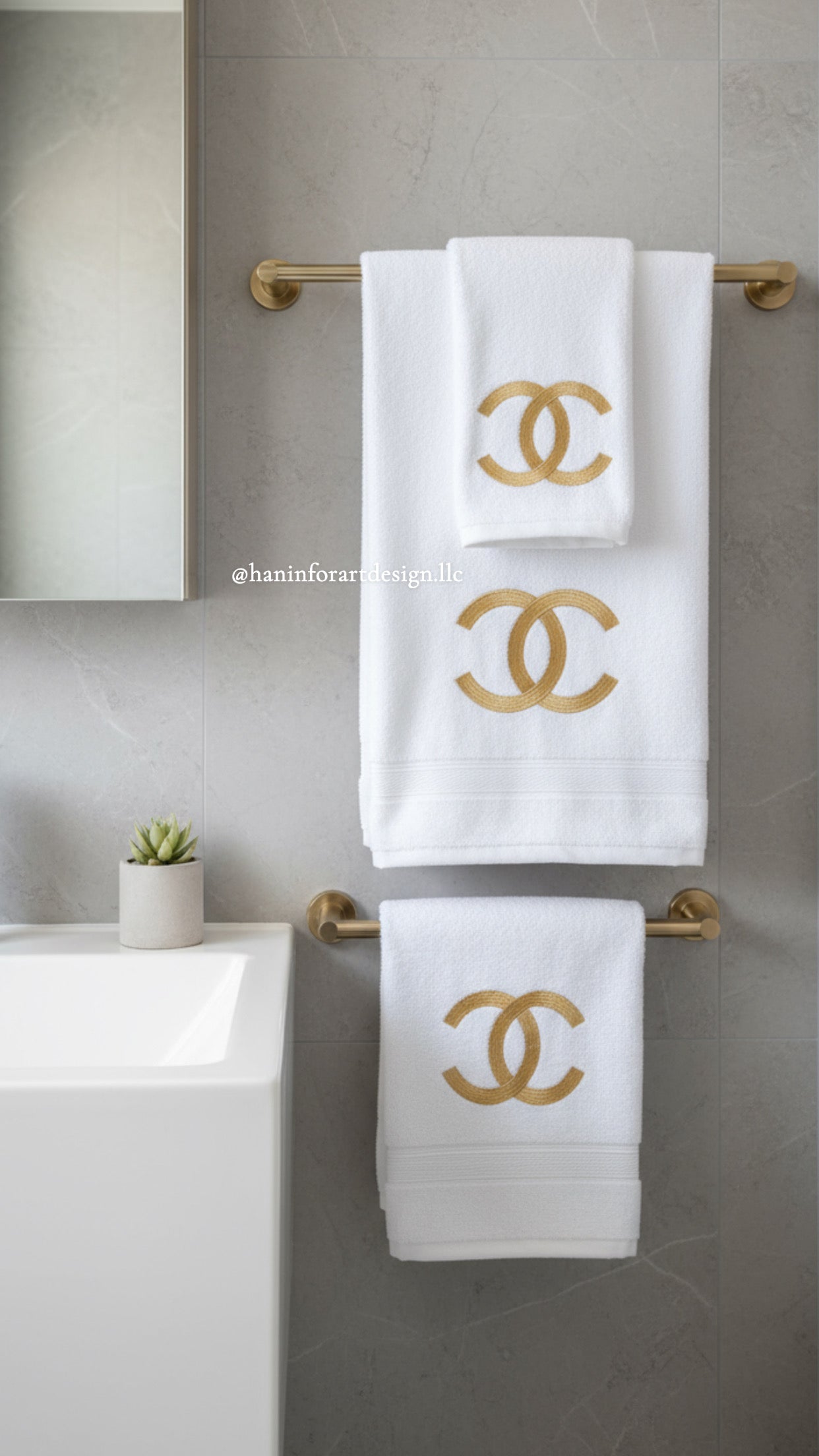 "Chanel" Towels