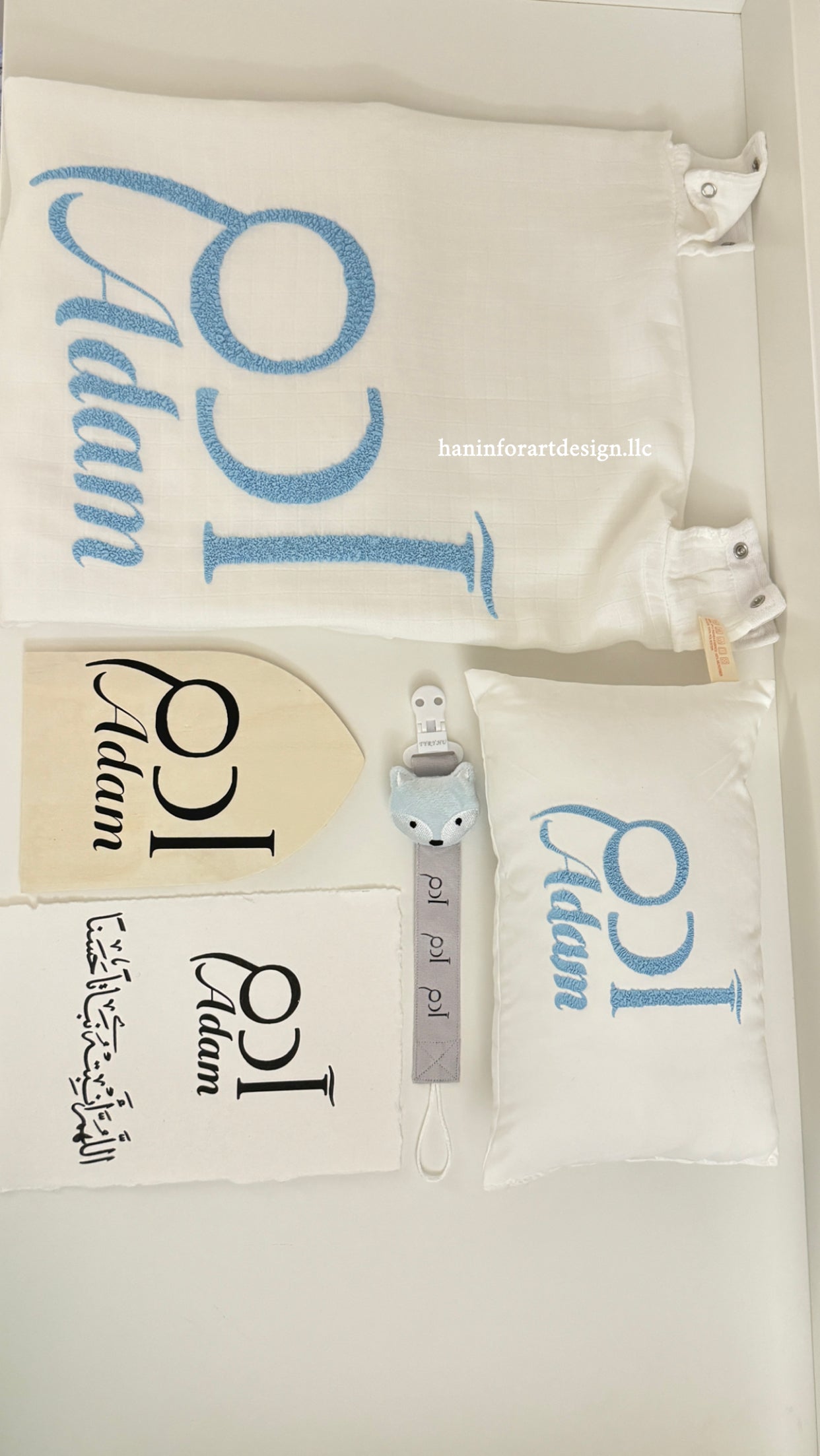 Customize newborn pillow