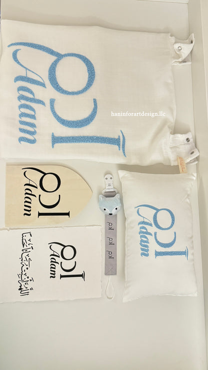 Customize newborn pillow