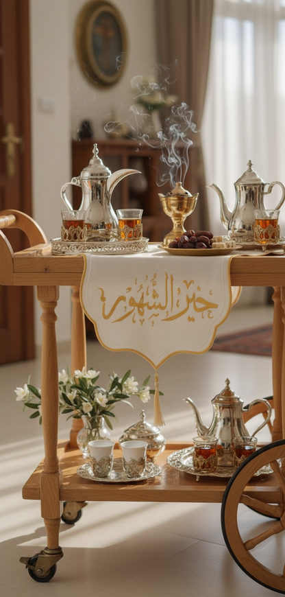 welcoming runner "khir al Shohor"